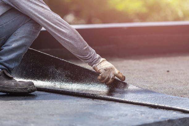 Professional Wet Basement Repair technician working in Grand Junction, MI
